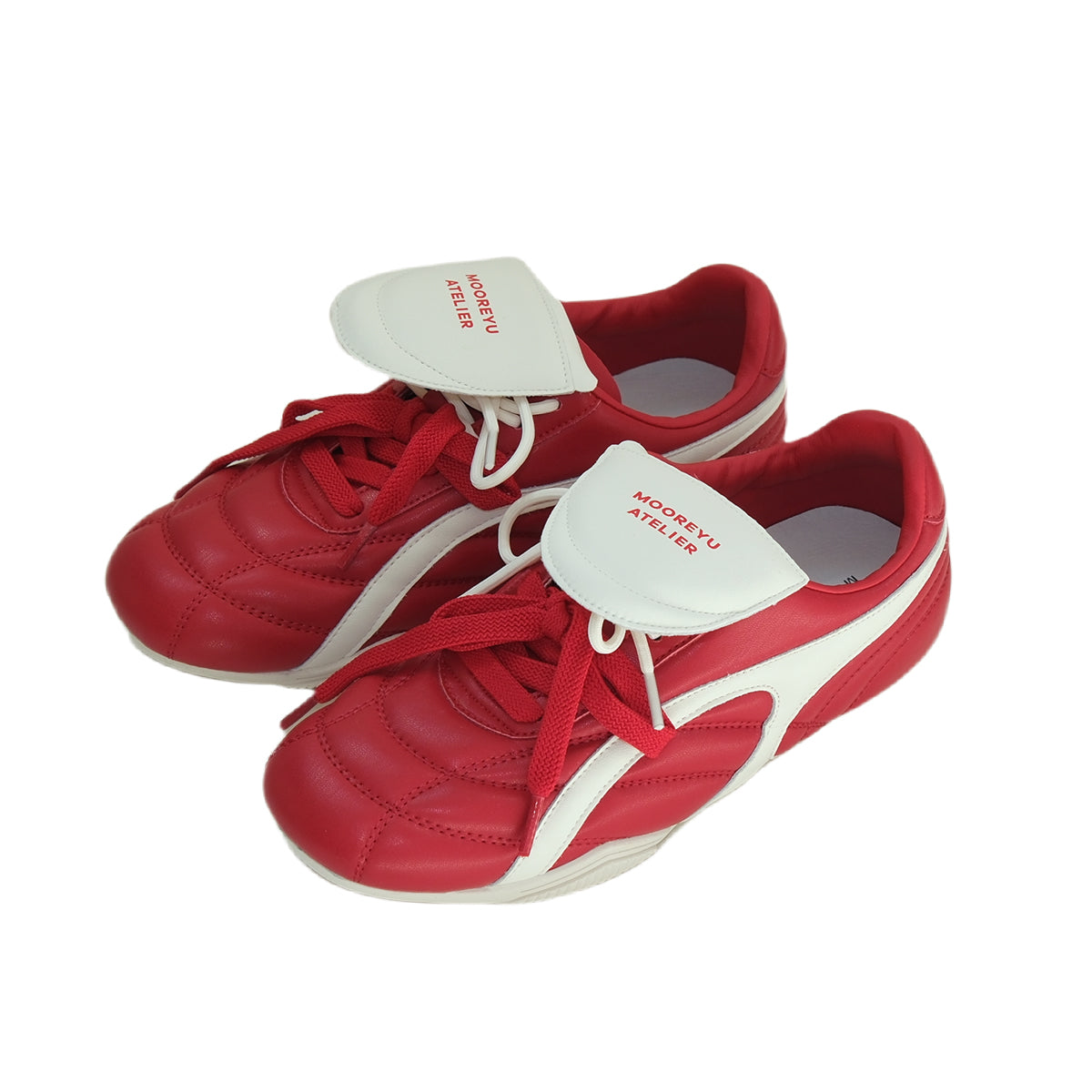 Mooreyu Retro German Training Shoes for Women, Spring/Summer 2025 New Collection, Interior Height Increase, Ugly and Cute Forrest Gump Shoes, Flat Sneakers for Women