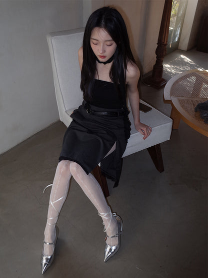 Women's Silver Mary Jane Pumps | Pointed Toe Kitten Heels | Genuine Leather Retro Flats 2025